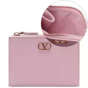 [발렌티노]25FW 여성 브이로고 시그니처 지퍼 카드지갑 (7W2P0AK9 SNP 16Q 25F)