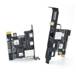 Sipeed NanoKVM PCIe 원격 제어/전원/데스크탑 유지 관리 서버 PiKVM용 UART HDMI USB RISC-V NanoKVM-PCIe