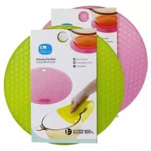 주방용품 일본마트상품 벌집 실리콘 냄비받침