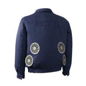 쿨잠바 선풍기 작업복 야외 세트 현장 카모 위장색 공조복 잠바 부품 자켓 미 2홀 쿨링