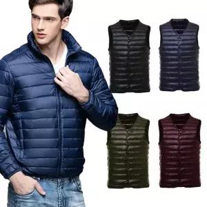 남녀 100 덕다운 경량패딩 조끼패딩 경량패딩 남성 캐