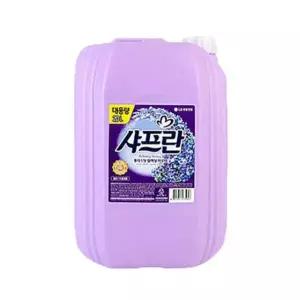 샤프란 섬유유연제 퍼플 대용량 업소용 20L