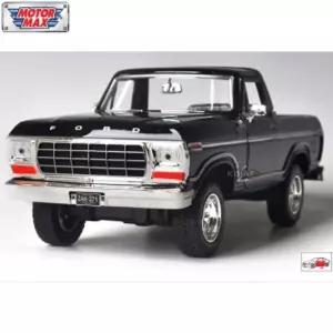 모터맥스 1 24 1978 포드 브론코 오픈탑 블랙 79374다이캐스팅 모형 차모형 자동 자동캐스트