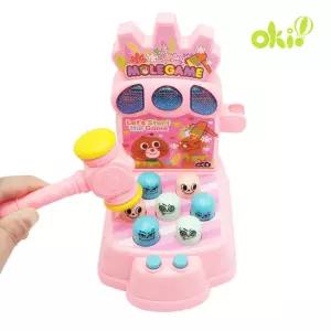 오키오 팡팡 두더지 게임 미니 휴대용 용기 오기 레트로 단체선물 어린이 마이리틀펫 게임기