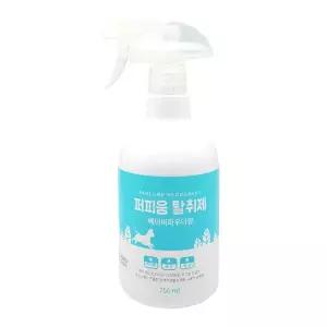 퍼피움 강아지 탈취제 냄새 제거 스프레이 베이비파우더향 750ml MNA