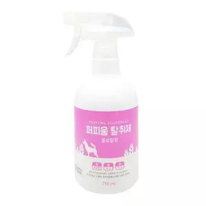 퍼피움 강아지 탈취제 냄새 제거 스프레이 플로랄향 750ml MNA