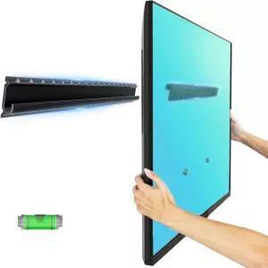 255인치 TV용 스터드 월 마운트 없음 드릴 최대 00파운드 스터드리스 드라이월 브래킷 버블 레벨 로우