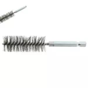 ( )철브러시 육각샹크 청소솔 10개입 그라인더브러시 녹제거브러쉬 제전브러쉬 그라인더솔