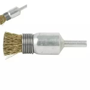 ( )전동공구용 와이어브러시 19mm 금속청소솔 20개입 연마솔 와이어브러쉬 쇠브러쉬 원형브러쉬