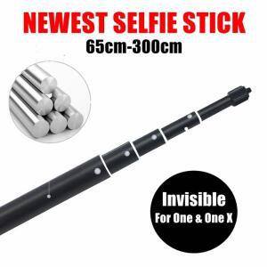 인스타 360 ONE RS R X2 용 보이지 않는 폴 확장형 모노포드 셀카봉, 고프로호환 맥스 히어로 9 8 7 6 SJCA