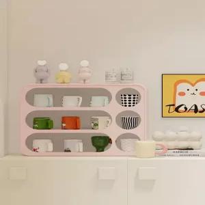 머그컵 수납장 정리대 홈카페 인테리어 커피잔 컵선반