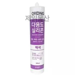 오공 다용도 실리콘 백색 300ml