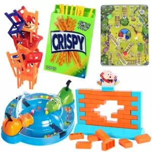 의자 쌓기 게임 탑쌓기 장난감 배고픈 하마 벽돌깨기 뱀 사다리 감자룰렛 초등 어린이 선물