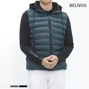 [빌리버스]빌리버스 남자 조끼 패딩 BGLT031 후드 겨울 아우터