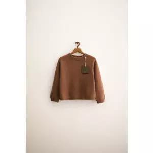 zara 자라 TIMELESS - 100% CASHMERE KNIT JUMPER Toffee