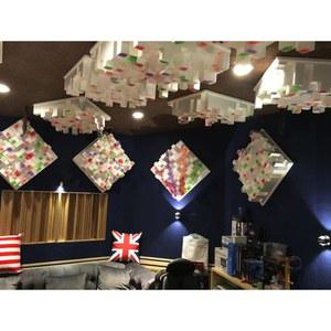 음향디퓨져 분산재 Type 사각모자이크Type 사운드 음향판 보드 베이스트랩