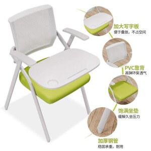 접이식 회의 책걸상 일체형 브리지 강의 회의실 세미나 학원 등받이 테이블 수강실 교회