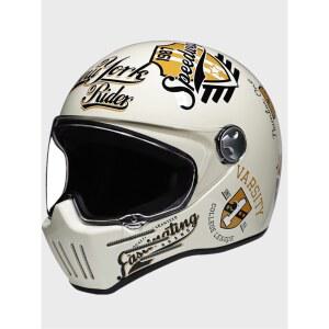 레트로 풀페이스 오토바이 헬멧 썬바이저 하프헬멧 하프 여름 Komine 소두핏헬멧