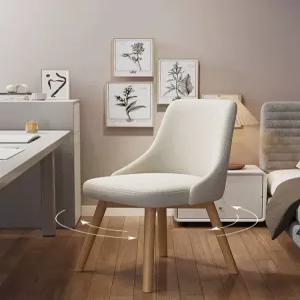 의자 네일샵 유럽풍 스툴 높이조절 파우더룸 패브릭 체어