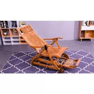 라탄 자동 흔들의자 낮잠 스윙체어 암체어 평판 의자
