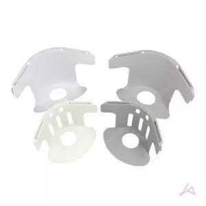 대-화이트 클립 홀더 이불 시트 4p