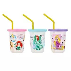 스케이터 빨대 물컵 프린세스21 스트로 텀블러 230ml 3P 세트/뚜껑/컵/캠핑/간식컵/뚜껑/유치원/어린이집