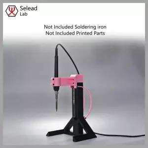 Seleadlab 황동 핫멜트 인서트 널링 열 프레스 DIY 키트 플라스틱 3D 프린터 납땜 다리미 삽입 도구