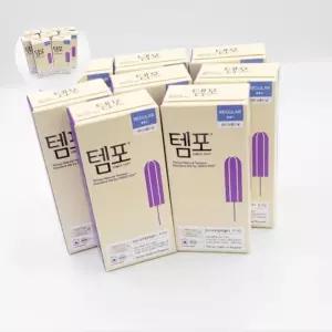 템포 내추럴 순면 탐폰 레귤러 8p 8팩