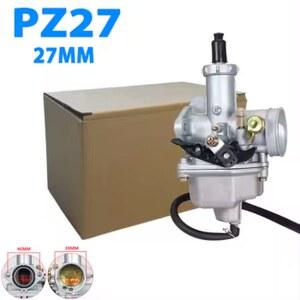 PZ27 27mm 오토바이 기화기 CG 125cc 150cc 200cc 스로틀 ATV 엔진 keihin