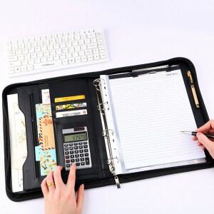 서류철 미니 시스템 택티컬 계약 사무실 지퍼 보관 A4 서류가방 명함 다기능 포트폴리오