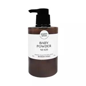 베이비파우더 해피바스 500g 바디로션 오리지널컬렉션