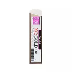동아 XQ 1000 골드샤프심 2B 0.5 (70mm 40pcs) (72개입) 정밀 부드러운 샤프