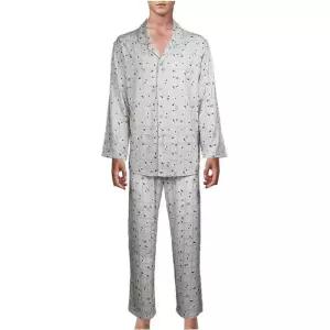 [비비안]코트나소재 베이커리 체크나염 커플파자마 MP8871A_BP