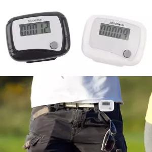 디지털 만보기 만보기 걸음수측정기 걷는거리측정 만보계 미니만보기