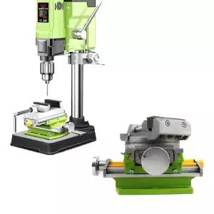 [셀러에이드]드릴 거치대 고정 작업대 탁상 정밀 브라켓 스탠드 바이스