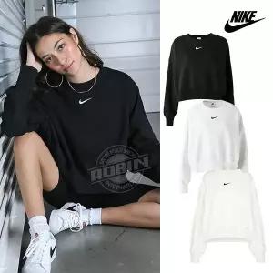 [나이키]크롭 맨투맨 오버사이즈 기모 티셔츠 모음 748245