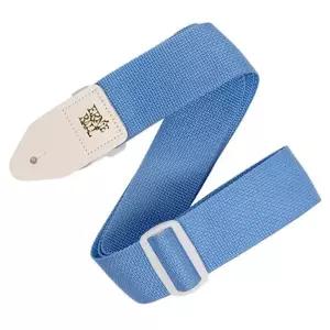 기타 베이스 트랩 Qfs37 어깨끈 Soft Blue줄 트렙 악기멜빵 통랩 일렉 기타끈