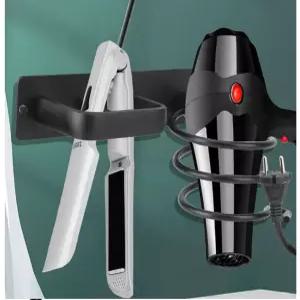 벽걸이 헤어드라이어 홀더 정리 랙 헤어 스탠드 보관 [BQB83325]