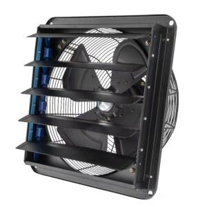 배기팬 환기 팬 덕트 제품 (블랙 환풍기 주방 공장 창문 모델) 욕실 10인치