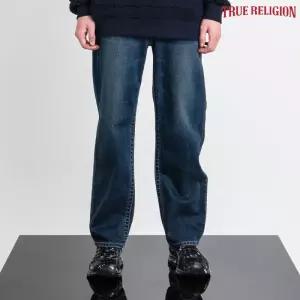 트루릴리전 남성 워싱 스트레이트 핏 데님 팬츠 인디고1194422