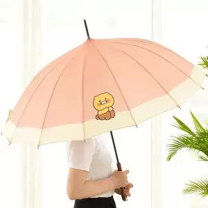 튼튼한우산 카카오 춘식이 16폭 장우산
