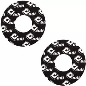 ODI 그립 도넛 블랙 모터사이클 폼 소재 2쌍