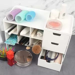 하이브스택 적층식 데스크 연필 펜 꽂이 책상 정리함 수납 서랍 박스 책상 볼펜 사무 용품 정리 메이크업