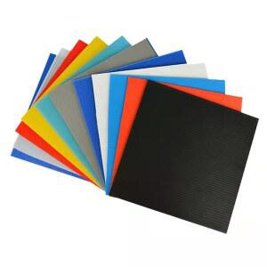 플라스틱골판지 pvc 플라베니아 PVC 1 검정색 골판지 1000x1000 10장 6MM 바닥