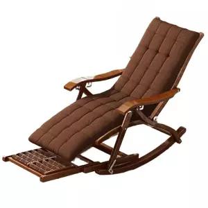 흔들의자 대나무암체어 접이식 리클라이너 엔틱 대나무 수유 낮잠 접의식 사계절 원목 안락