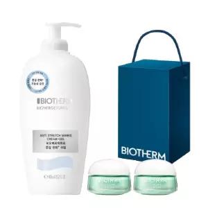 비오템 비오베르제뛰르 튼살 크림 400ml 점보 세트 (+아쿠아수르스 수분 젤 크림 30ml 증정)