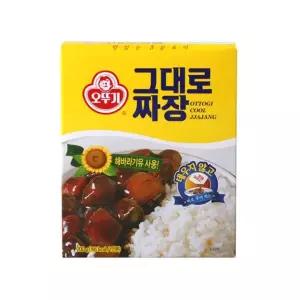 오뚜기 그대로짜장200g 오뚜기 그대로짜장 짜장 즉석식품