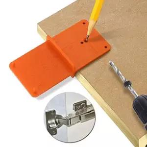 WL 드릴가이드 힌지 구멍 캐비닛 펀치 DIY 템플릿 목공