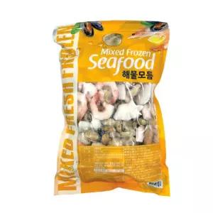 [동방유통] 해물모듬 1kg (오징어 홍합 새우 바지락)