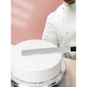 직각 스패츌러 버터칼 아이싱 주걱 8인치 사각 블랙 베이킹 케이크 스파츌라